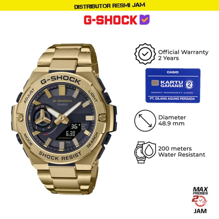 GShock GST-B500GD-9ADR GST-B500 GST-B500G Garansi Resmi 2 Tahun