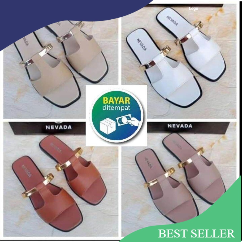 Sandal Wanita Selop Nevada / Sandal Wanita Selop/ Beautiful