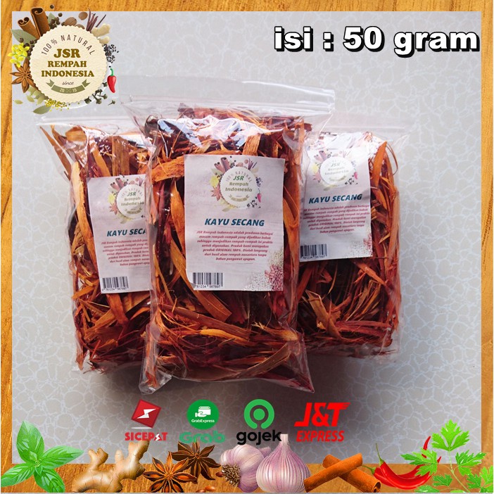 

KAYU SECANG ASLI ISI 100 GRAM KUALITAS PREMIUM BUMBU DAPUR