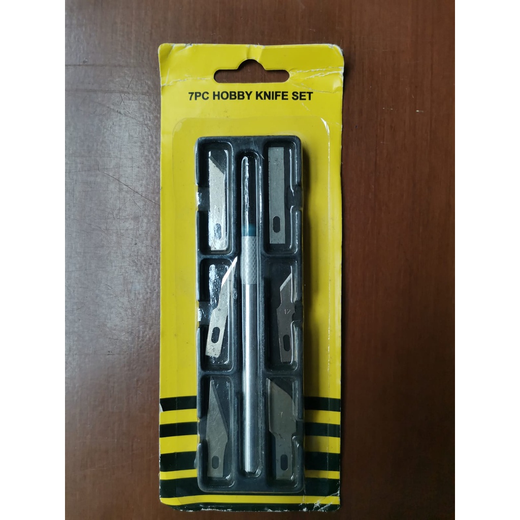 

Hobby Knife Set 7pcs Craft Knives precision cutter sculpting kraft handmade