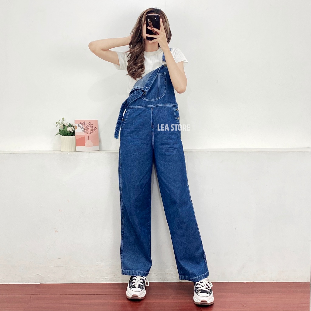 LEA OFFICIAL STORE - GISELLE JUMPSUIT JEANS / OVERALL BAJU KODOK/ LEA STORE OUTFIT REMAJA INDONESIA
