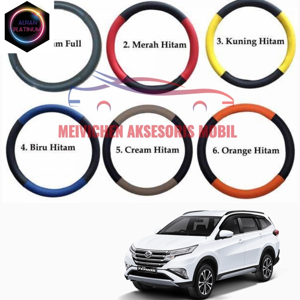 Sarung Stir Mobil - Cover Steer - Setir Mobil All New Terios Variasi mobil