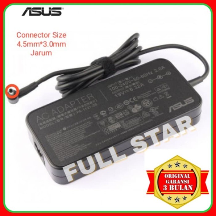 Adaptor Charger Original Asus A570Z F570Z K570Z R570Z 4.5x3.0mm 120W