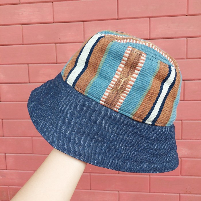 Topi Tenun NTT / Bucked Hat Jeans