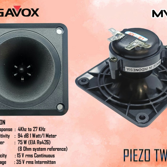 Tweeter walet inap mv 61