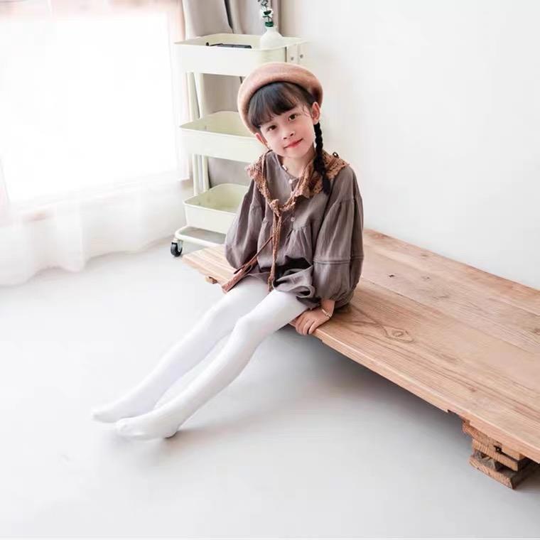 [XIYINLI FZ/T73001] LEGGING ANAK PEREMPUAN STOCKING WARNA PUTIH