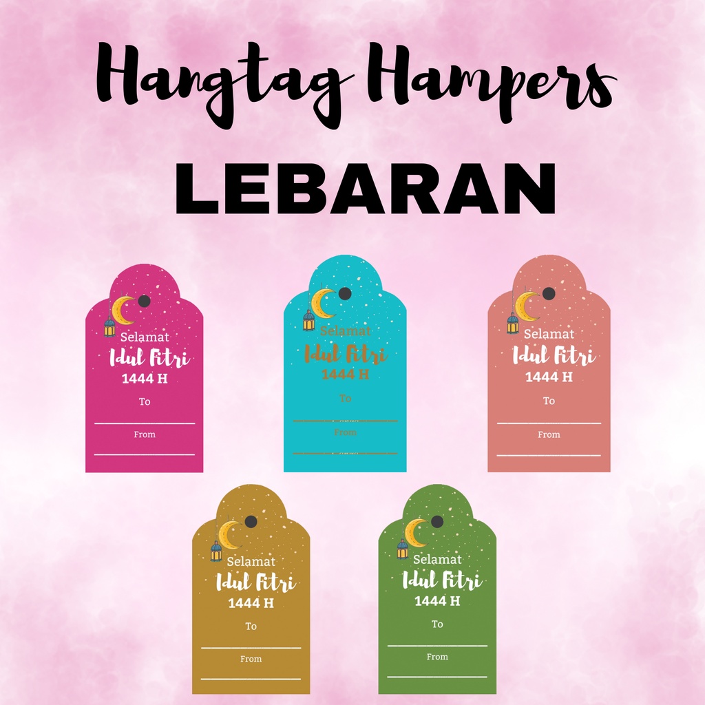 

HANGTAG LEBARAN-KARTU UCAPAN LEBARAN-HANTAG IDULFITRI ISI 20 PCS