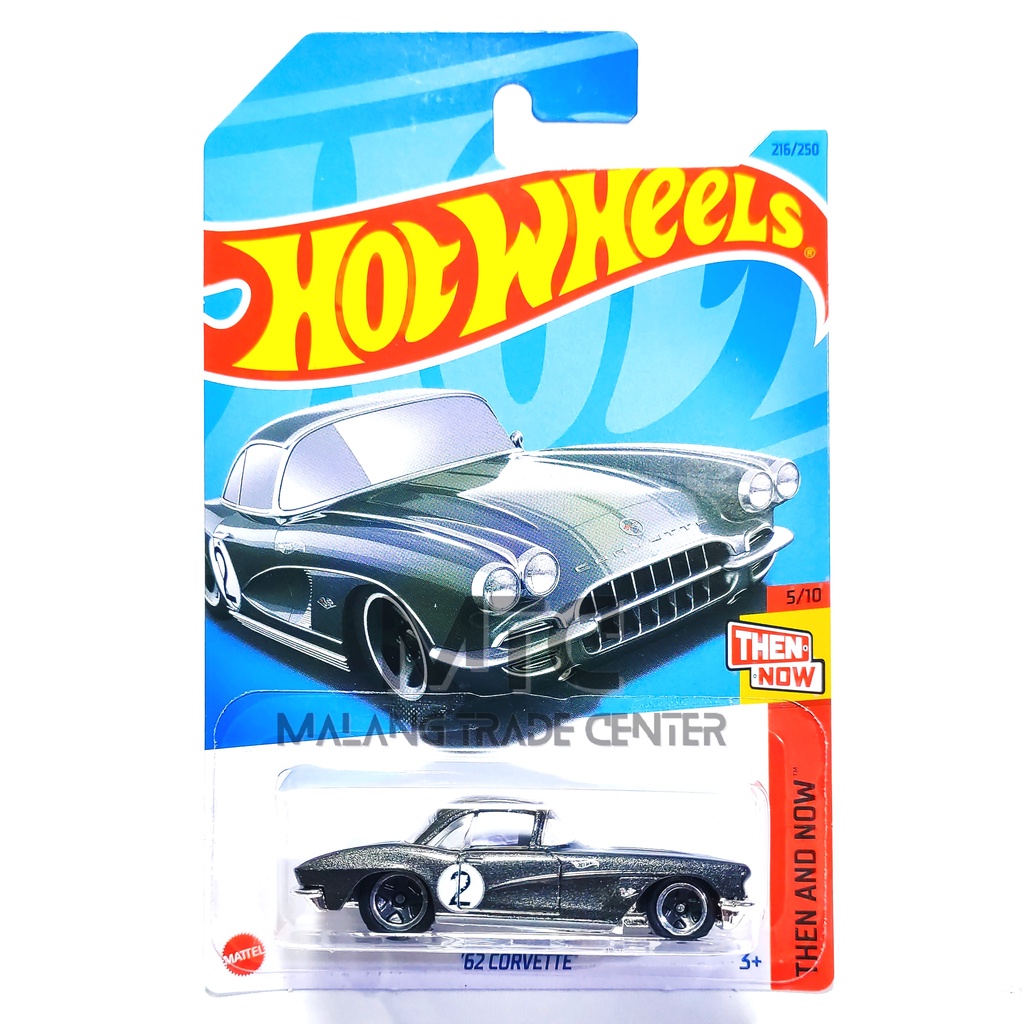 Hot Wheels 62 Corvette Gray N 2023