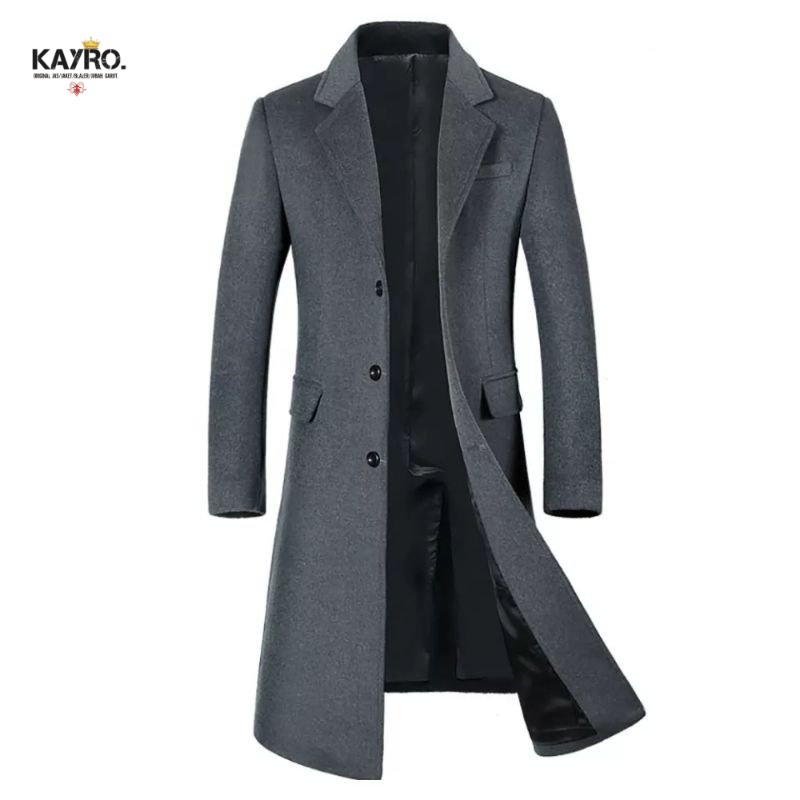 jaket pria / jubah blazer panjang terbaru  jaket jubah blazer original  jaket jas jubah terbaru