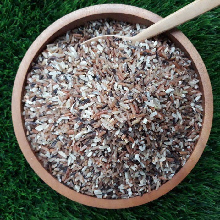 

Beras Mix 1kg Vacum - Beras Alami 3 Warna Fresh dari petani SWARATANI