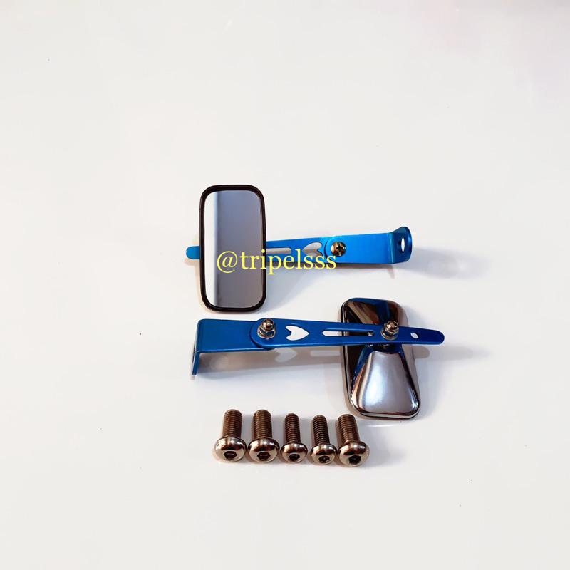 Spion Kotak Tanduk Mini Universal Motor / Sepeda Listrik / Motor Listrik