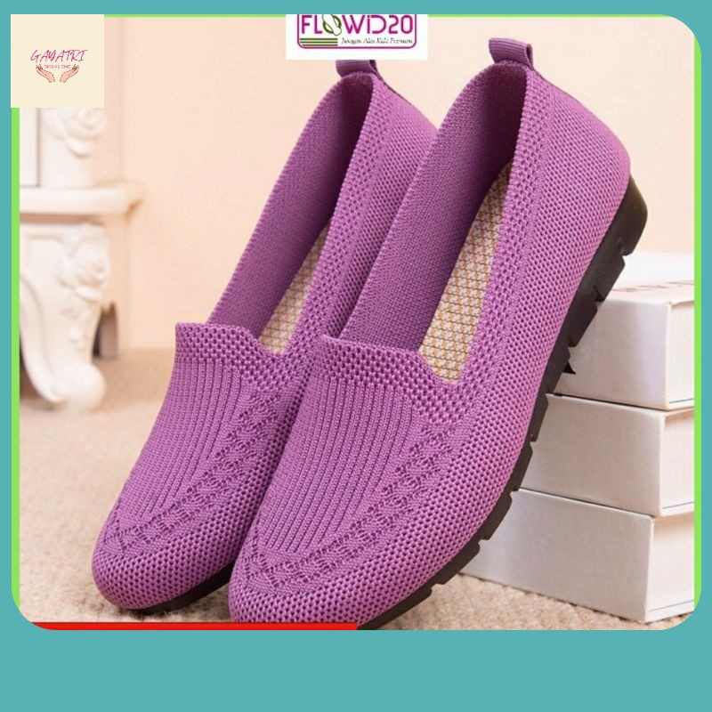 Shoes / Flat Shoes Terbaru flat shoes rajut import 101 sepatu rajut wanita import