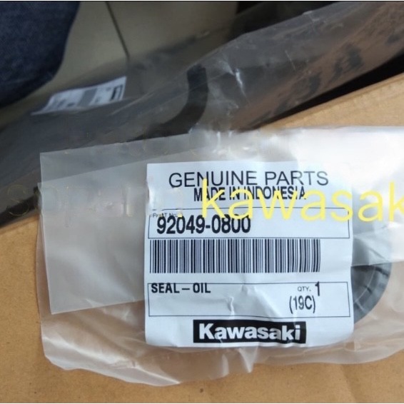 Seal Sil Shock Depan W175 W 175 Original Kawasaki