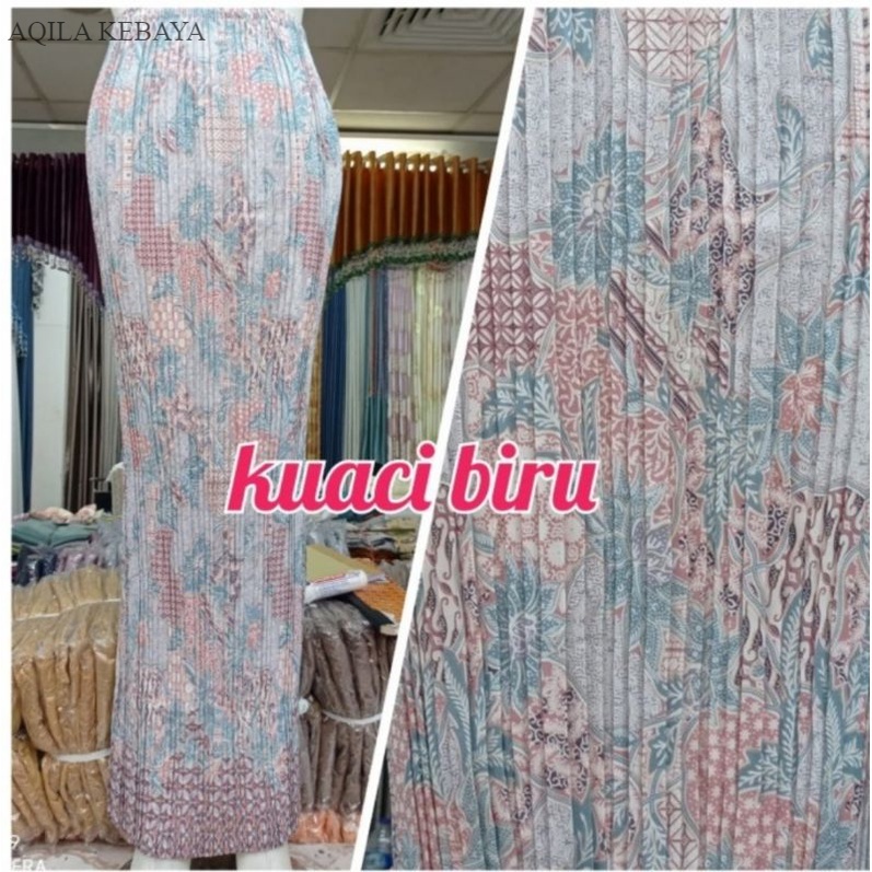 Rok Plisket Batik Motif Mojang/Bawahan Kebaya