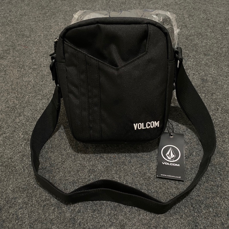 Tas Selempang Volcom Pria MSB Viajes S4 INK Black Original