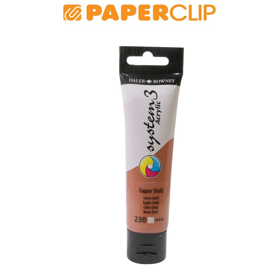 

ACRYLIC COLOR DALER ROWNEY SYSTEM3 59ML 129059230 COPPER (IMIT)