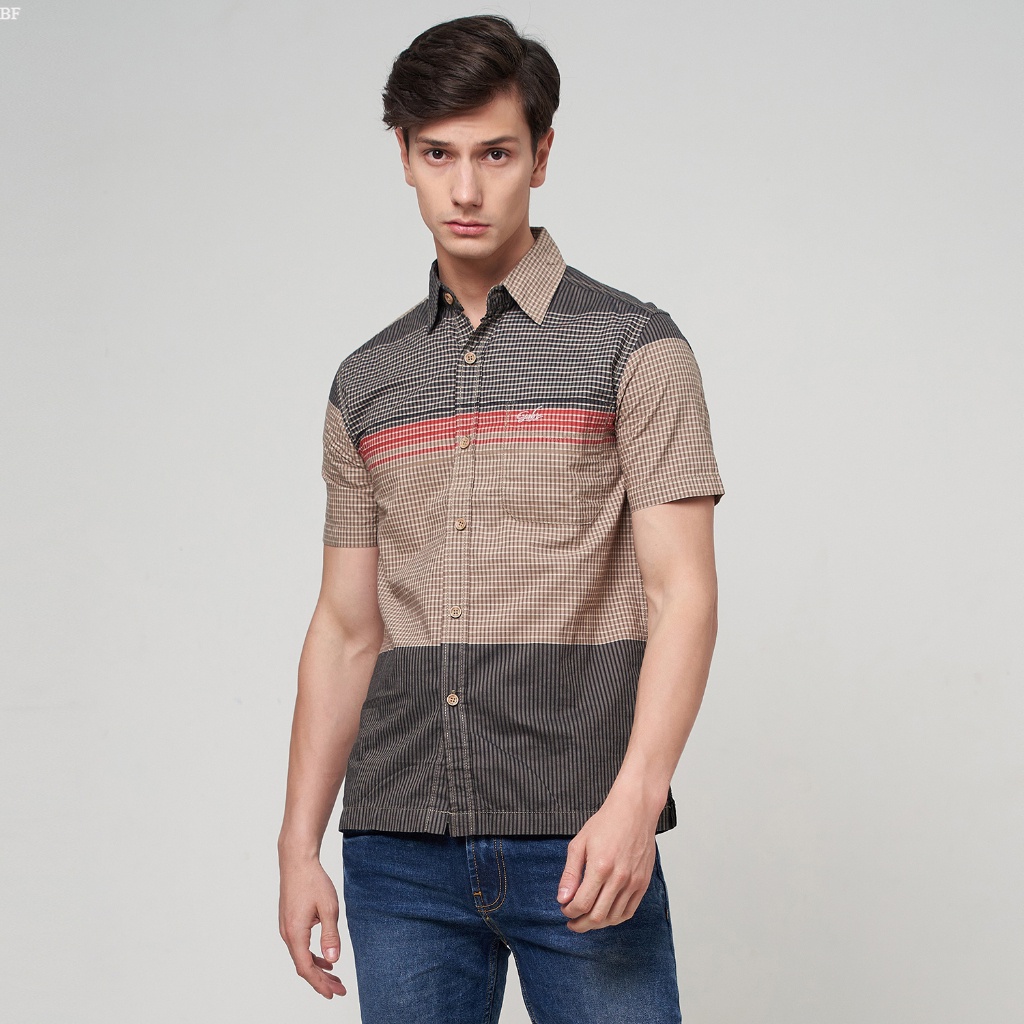 Baju Cowok Kemeja Pria Gabrielle Gab's Original - HA02331F