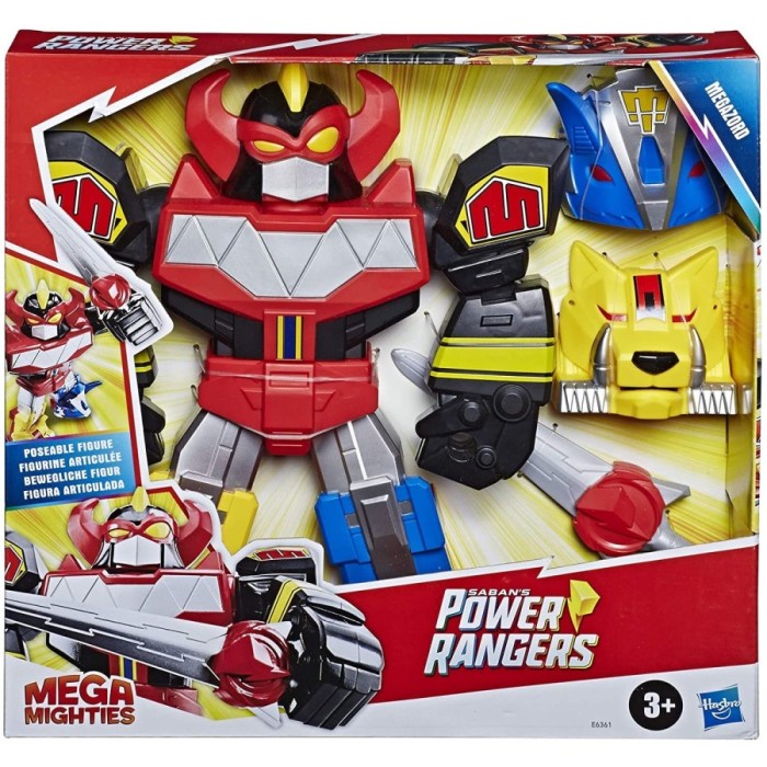 Power Rangers Playskool Heroes Mega Mighties Megazord Robot Mainan