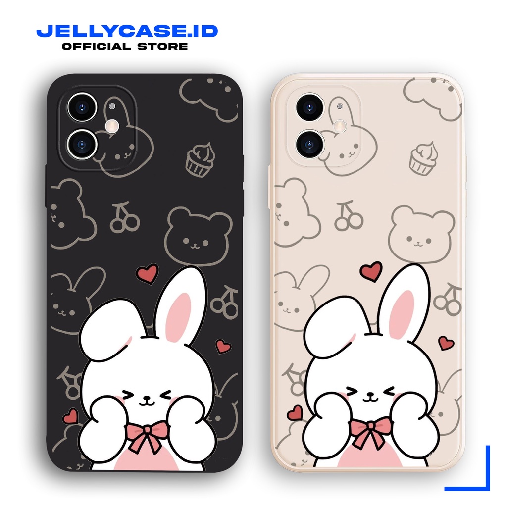 Soft Case Infinix Note 30 Hot30 Smart 7 Smart5 Hot10Play Hot 9 Play Note12 JE015 Bunny Shadow Softcase HP Aesthetic Casing Jelly Anime Kartun CameraPro