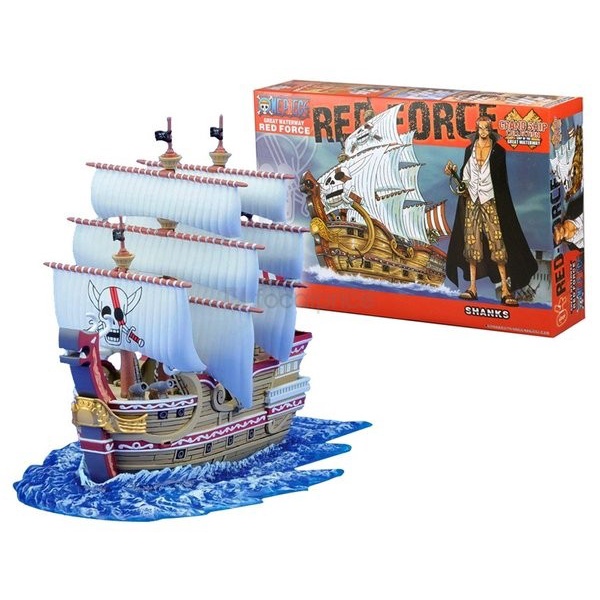 Kapal One Piece Model Kit Thousand Sunny Pokemon Figure GSC Pokeball - Red Force