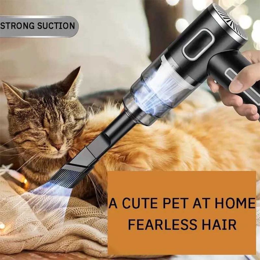 pembersih bulu kucing Portable vacuum cleaner Anti Dust Mite mobil kasur anti tungau Penyedot Debu