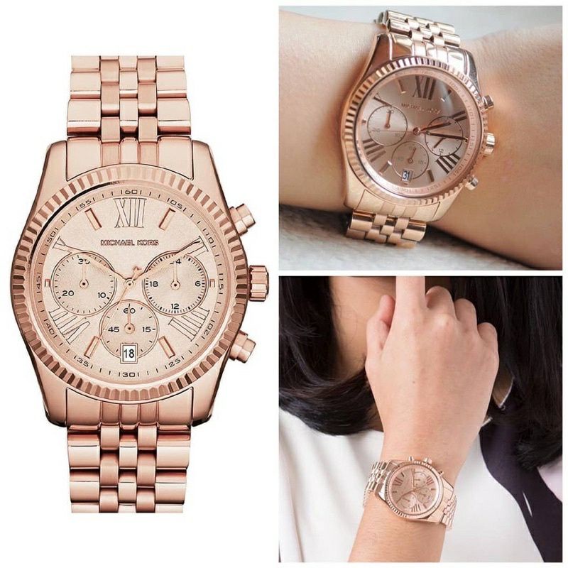【COD】 [Original-Garansi 2Th ] Jam Tangan Wanita Mk 5569 Mk5569 Fullset Box Paper Bag Original