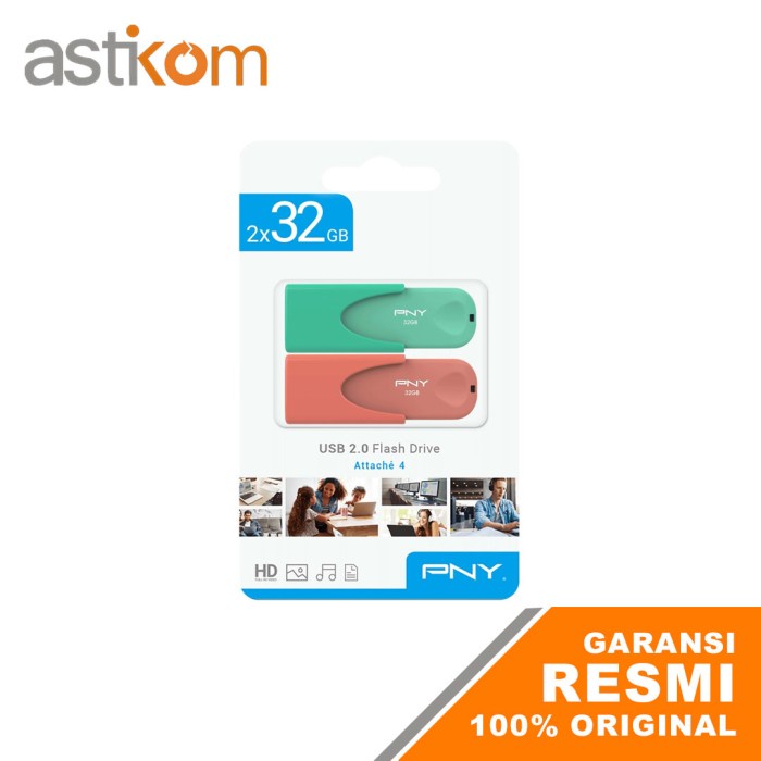 Flashdisk PNY Attache 4 2x32GB USB 2.0
