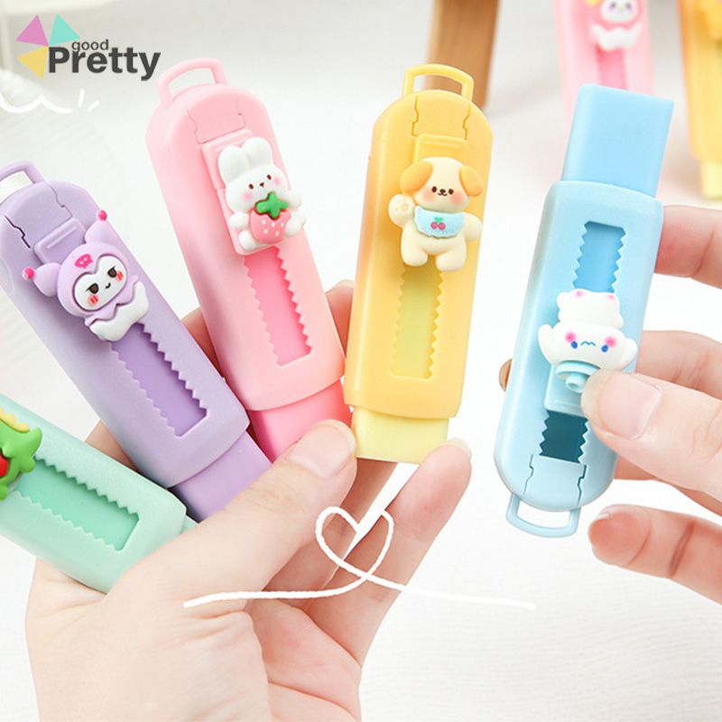 

Penghapus Telescopic Push And Pull Kartun Lucu Sanrio Ujian Siswa 4B Warna Macaron PD