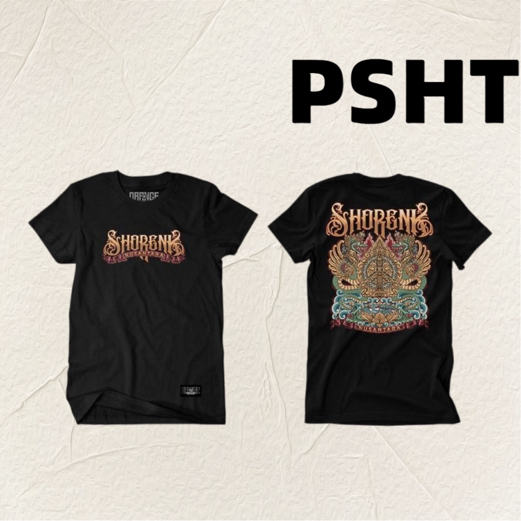 【COD】 Kaos Distro PSHT Persaudaraan Setia Hati Terate Original Design Shorenk Unisex style