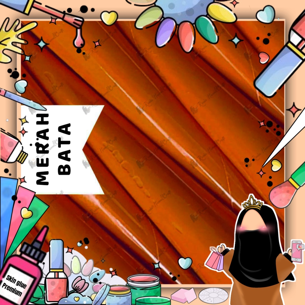 

Rinda Henna Craft Light Red / Merah Bata untuk benda dan kain