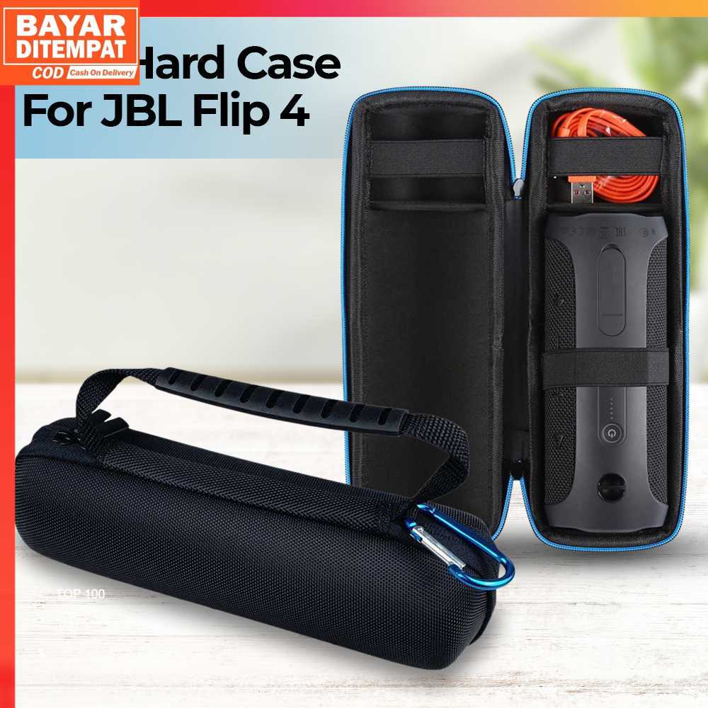 ( 100% ORI ) Travel EVA Hard Case for Speaker Outdoor JBL Flip 4
