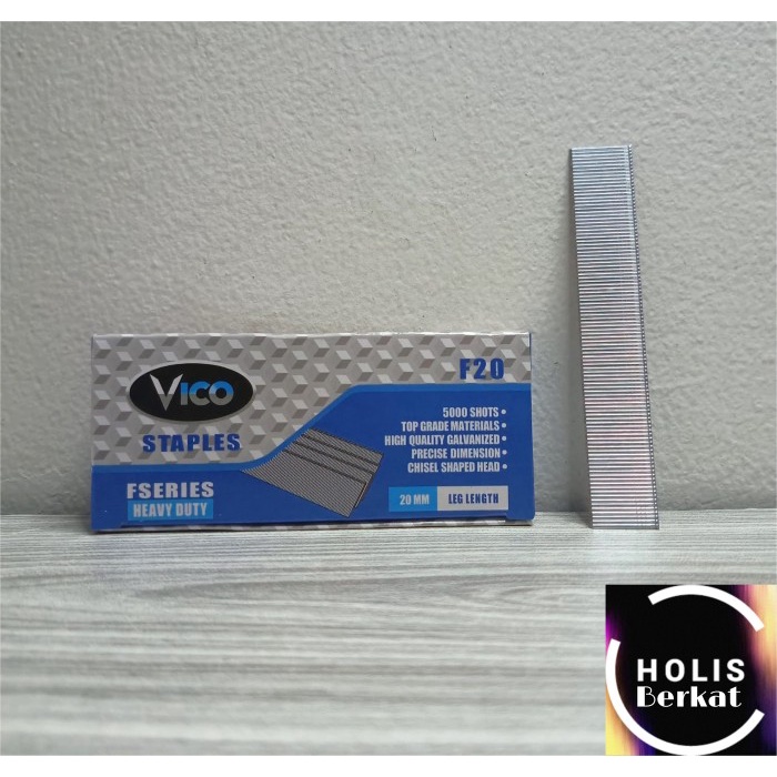 

Isi Paku Tembak F20 / Refill Staples Angin Lurus F 20 1 Kotak 5000 pc