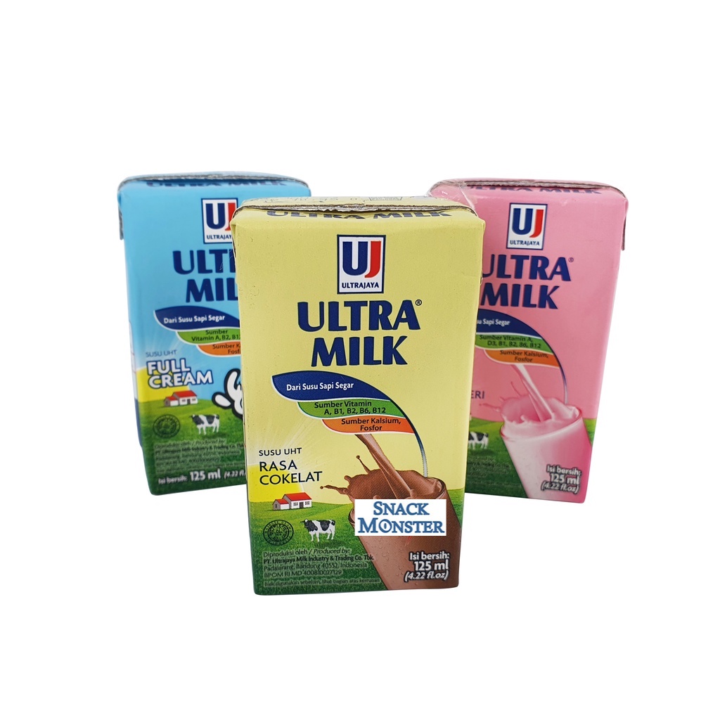 

Susu UHT Ultra Milk - Netto 125 ml