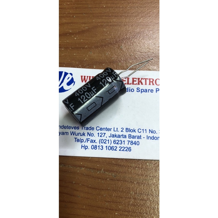 ELCO 120uf-400V JI27