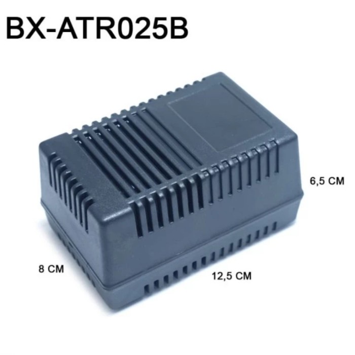 

BOX CASING KOTAK ADAPTOR TRAFO BESAR 025 B 8x6,5x12,5 8cmx6.5cmx12.5cm LA27