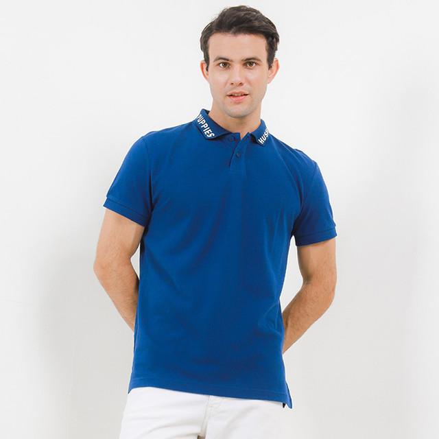 Hush Puppies Kaos Polo Pria Piko Navy