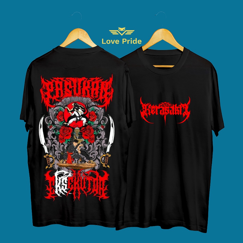 Kaos Tshirt Baju Distro Pencak Silat IKSPI Kera Sakti Pasukan Eksekutor Premium Terbaru