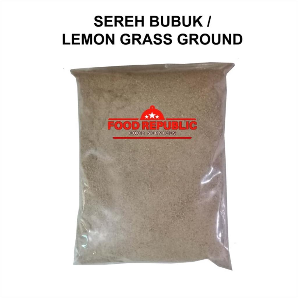 

SEREH BUBUK MURNI 1 KG - LEMONGRASS GROUND - CITRONELLA POWDER - SERAI