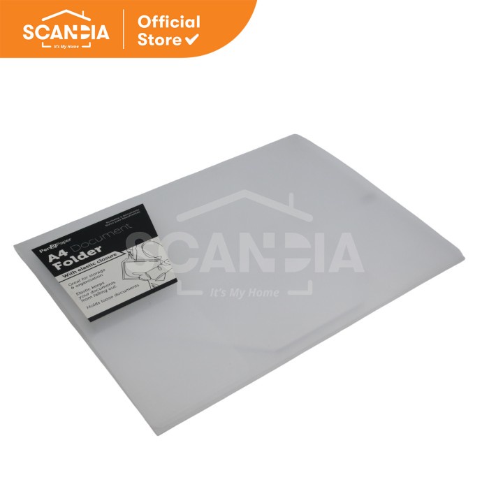 

SCANDIA Map Dokumen Document Folder with Elastic A4 Clear (SF0019)