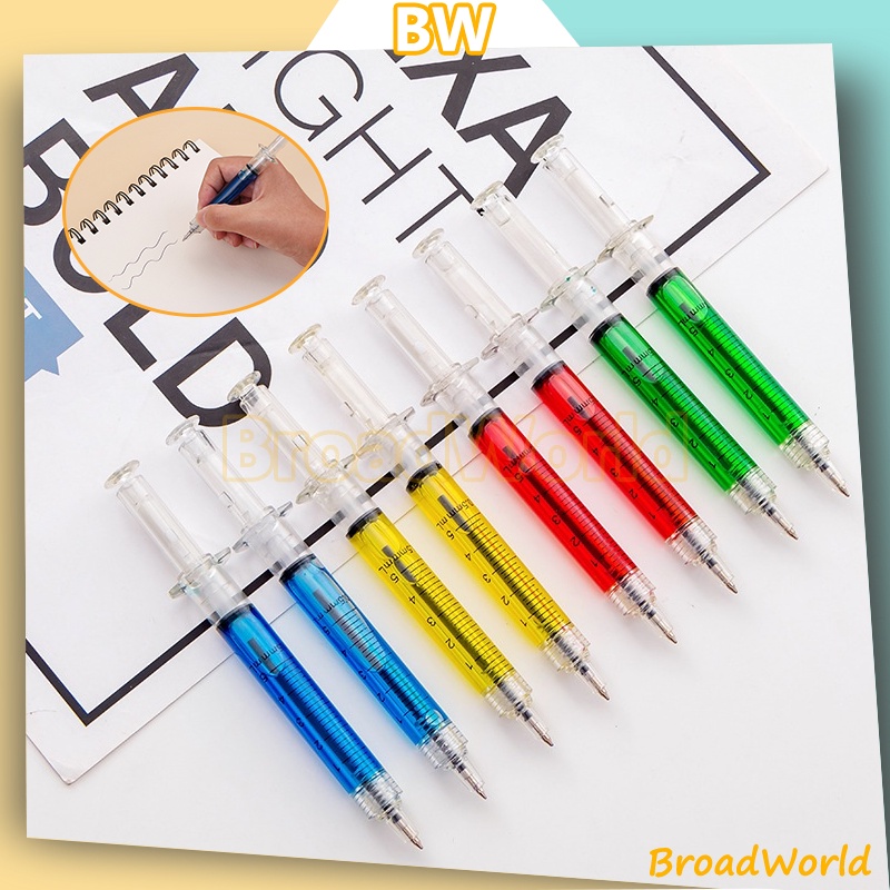 

Syringe Ballpoint Pen Anak Sekolah Murah Import / Souvenir Pulpen Suntik