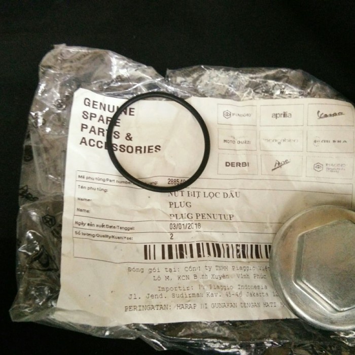 Tutup Oli Vespa Matic