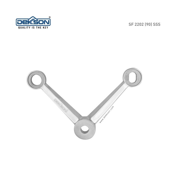 

TERPERCAYA Spider Fitting Dekkson SF 2202 (90) SSS / Penjepit Kaca - SF 2202