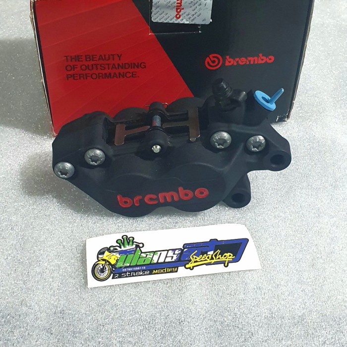 Ready brembo 4piston black original Original