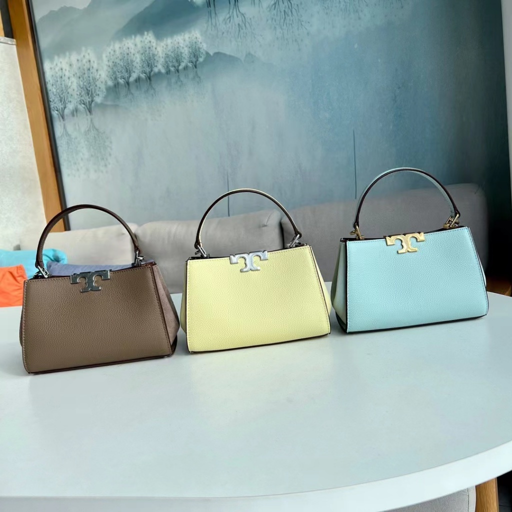 Original 2024 New Tory Burch TB Lady‘s Counter Latest Eleanor Series Three Colors Small Size Grain L