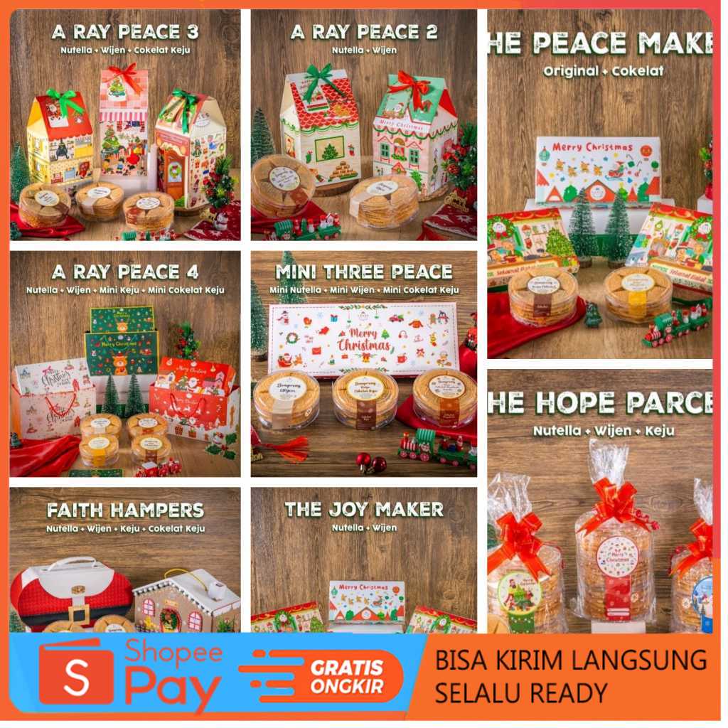 

Diskon Natal HAMPERS NATAL KUE KERING SEMPRONG LOVES GIFT MERRY CHRISTMAS PARCEL NATAL KEKINIAN KUE VIRAL HOMEMADE LOVES SEMPRONG | Promo 12.12