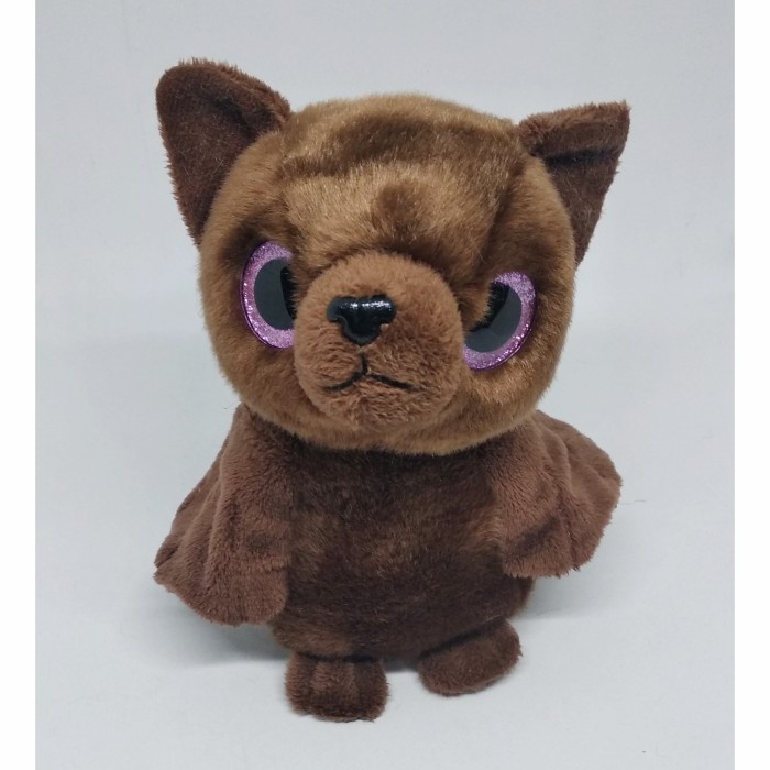 GEMESH- Boneka Burung Kakaktua/Elang/Flaminggo/Kelelawar Chiby (S) - Kelelawar