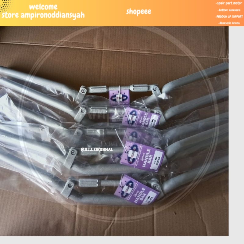 STANK DAY TYPE LOW STIR COPY DAYTONA WARNA SILVER day stang day handgrip domino domino original domi