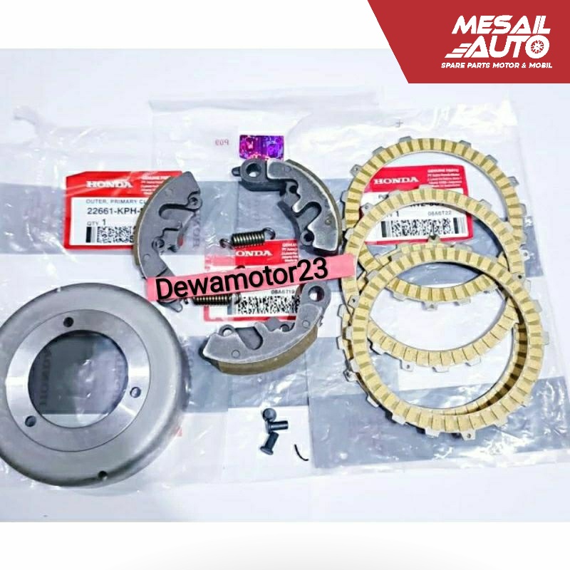 KOPLING SET KYZ KAMPAS KOPLING + KAMPAS GANDA KOPLING MANGKOK GANDA  SUPRA X 125