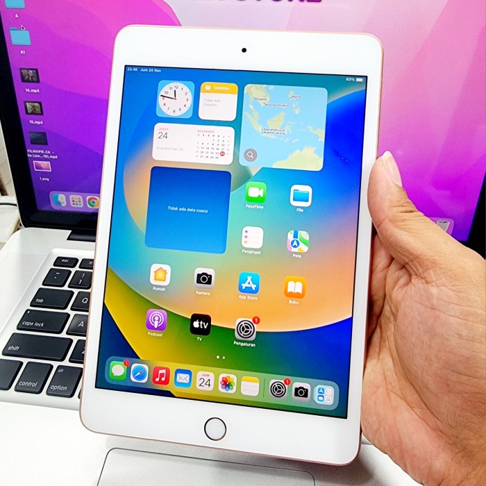 Hensya Ipad Mini 5 64GB Wifi Only Mulus Lengkap