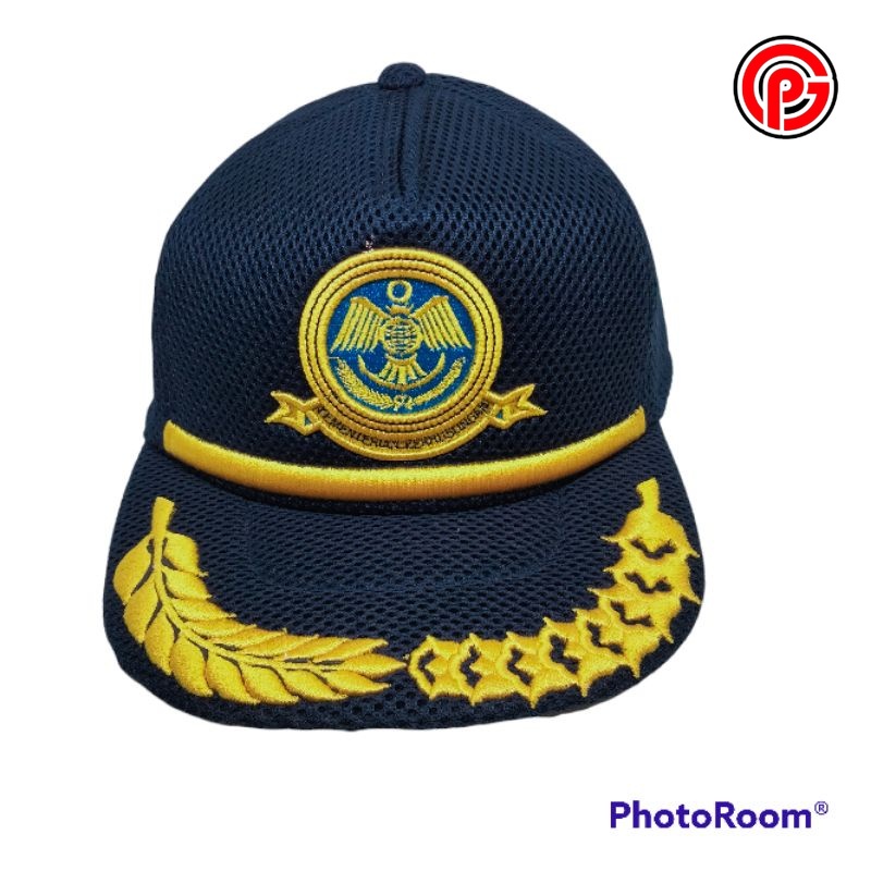 Best Seller Topi Kemenhub / Topi Dishub / Topi Perhubungan / Topi Perhubungan Golongan 3d / Topi Per
